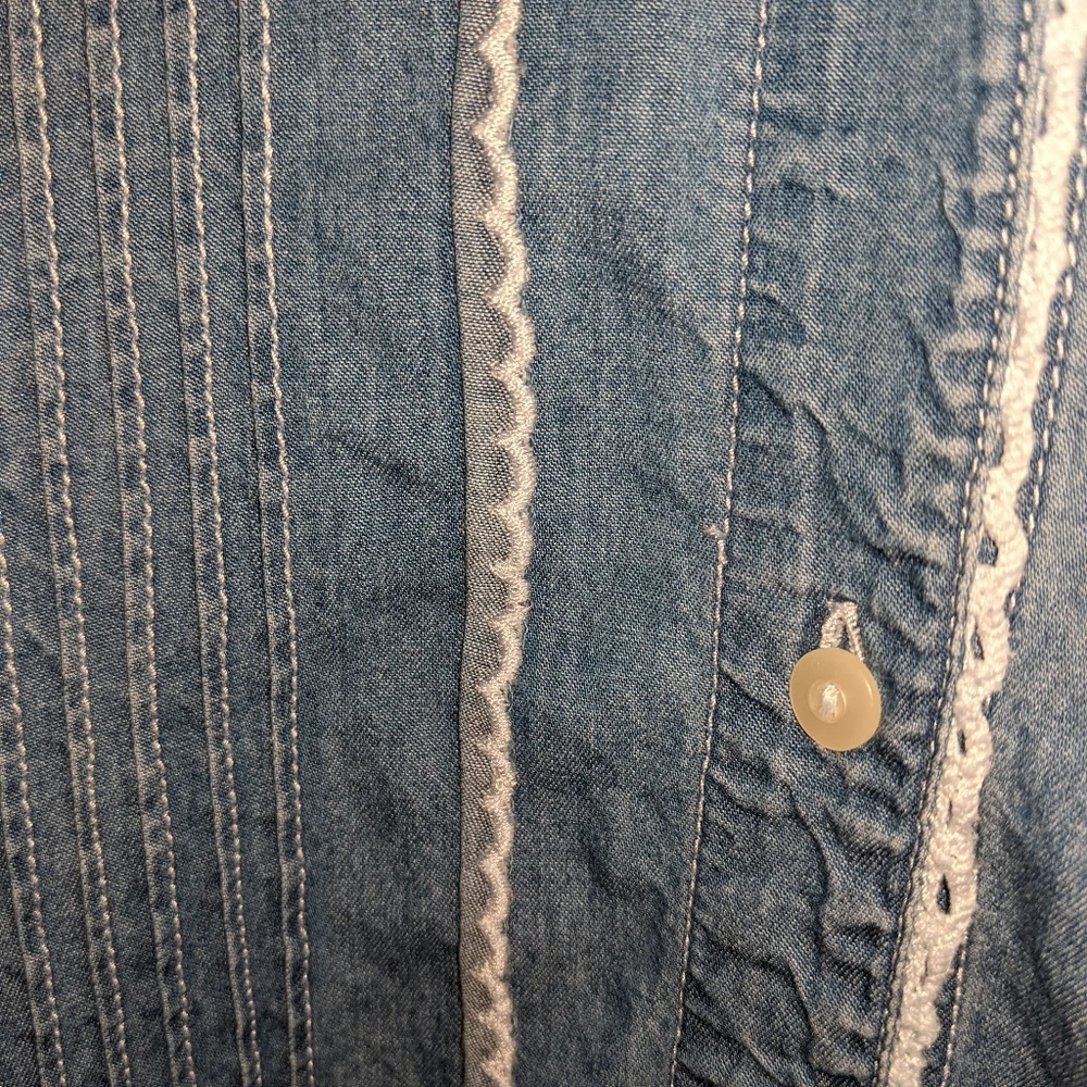 Vintage Ralph Lauren Denim Shirt Large - Picture 7 of 8
